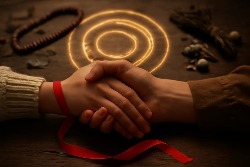 Hands and spiritual tools